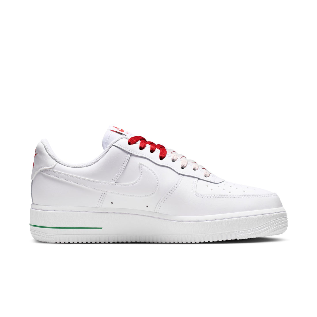 WMNS Nike Air Force 1 '07 SE (White/White/Sport Red)