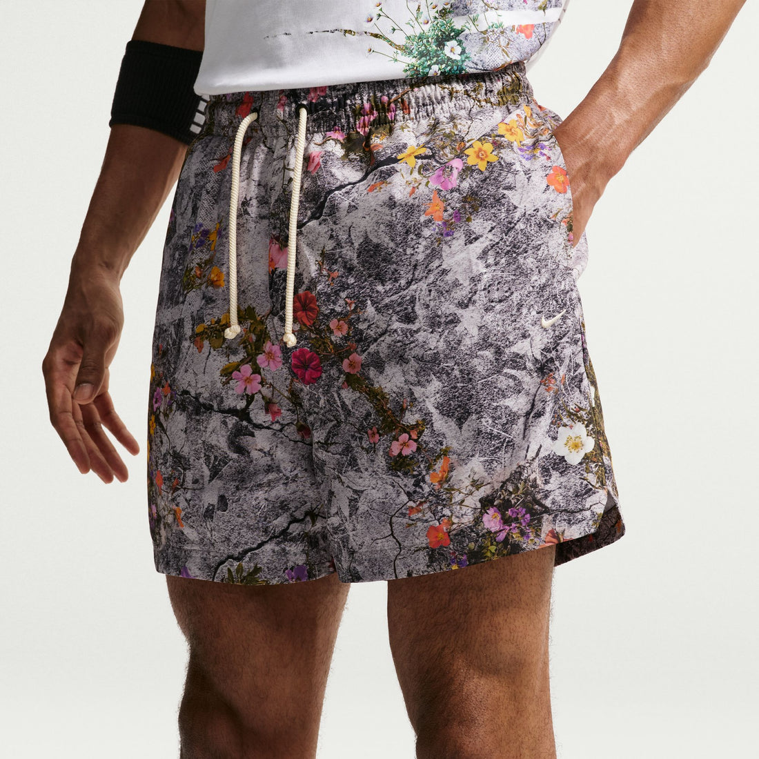 Nike Standard Issue "Flower Camo" Dri-FIT 5" Practice Woven Basketball Shorts