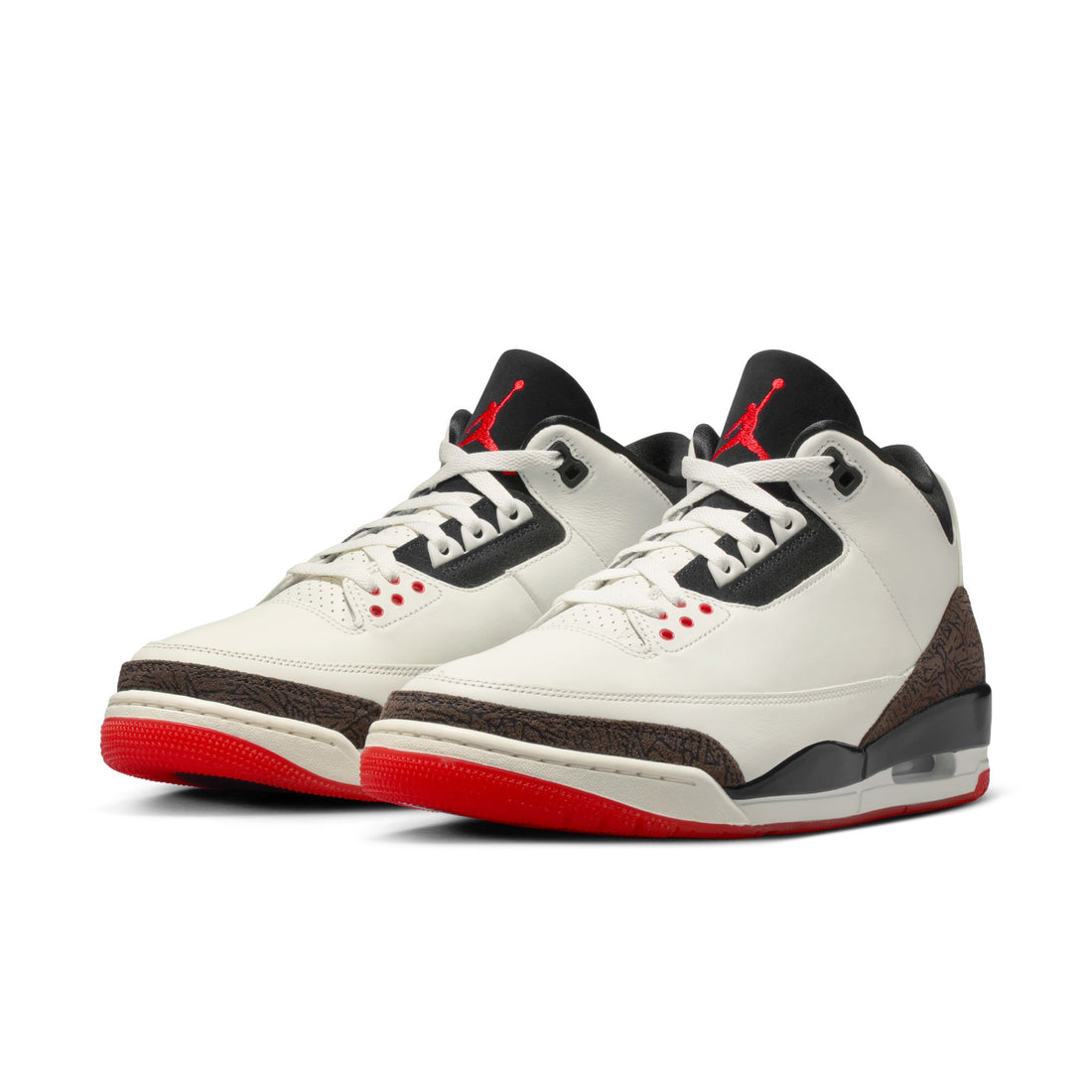 Air Jordan 3 Retro OG (Sail/Black/University Red)