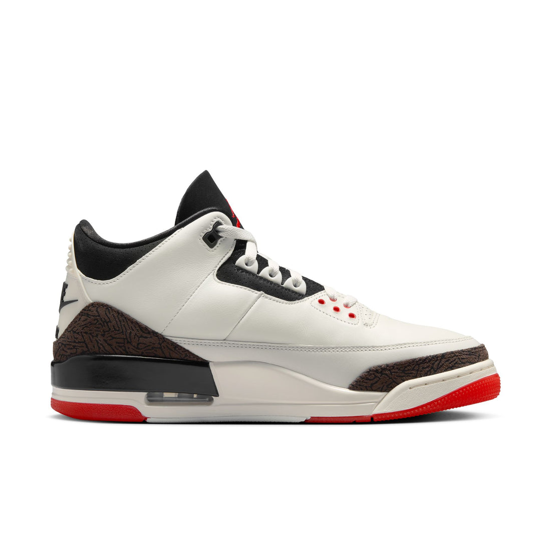 Air Jordan 3 Retro OG (Sail/Black/University Red)