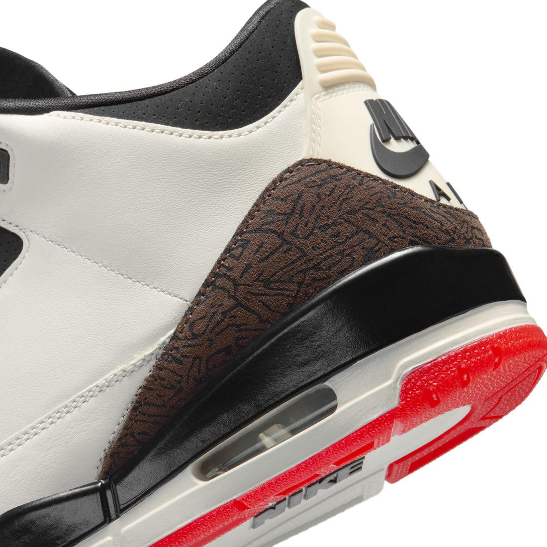 Air Jordan 3 Retro OG (Sail/Black/University Red)