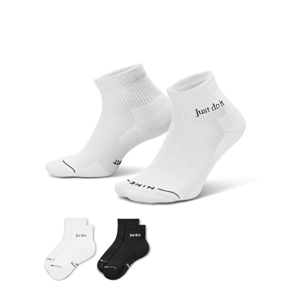 Nike Everyday Elevated Ankle Socks (2 Pairs)