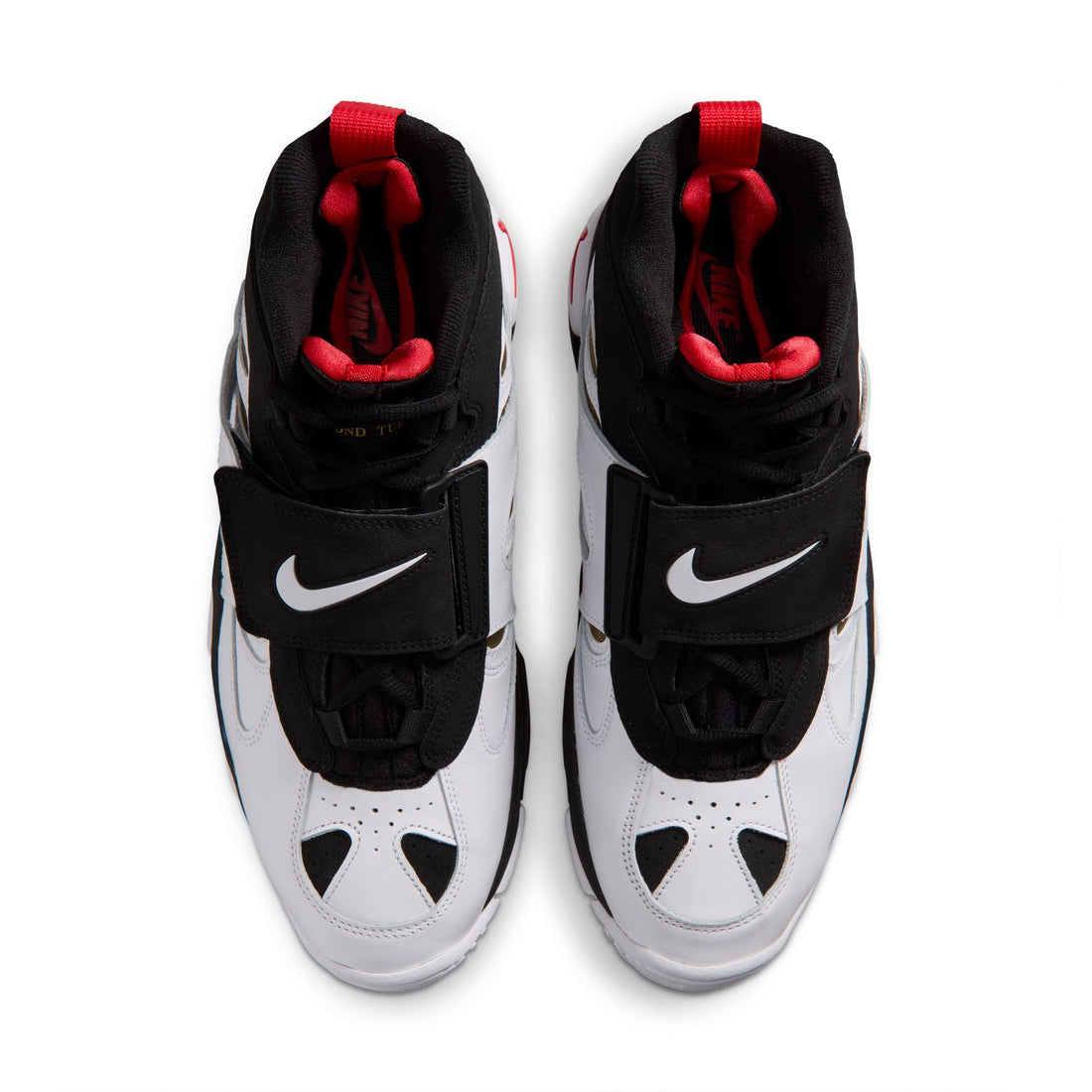 Nike Air Diamond Turf II (Black/White/Fire Red)