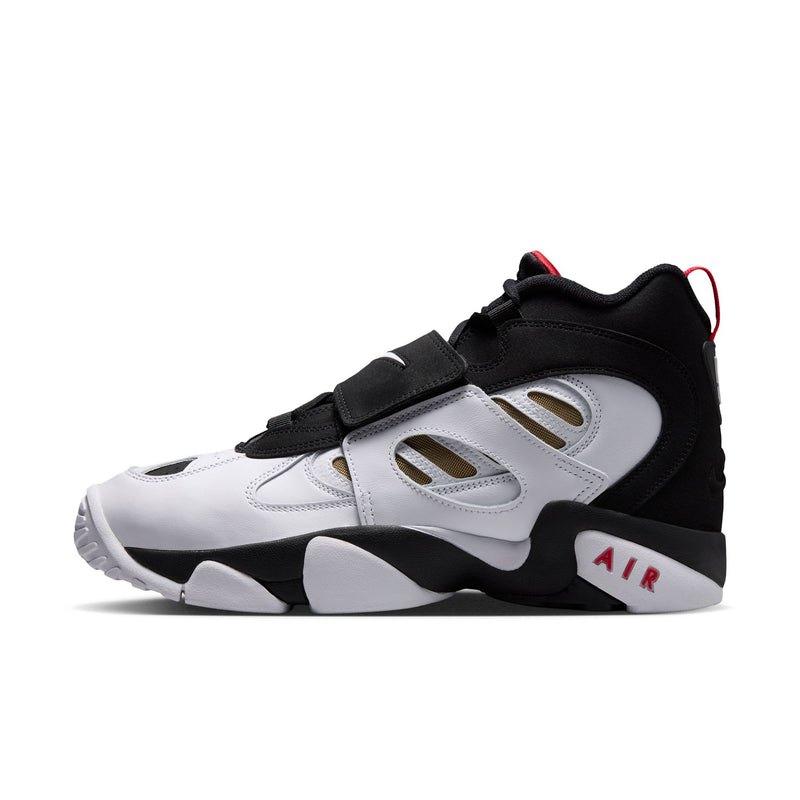 Nike Air Diamond Turf II (Black/White/Fire Red)