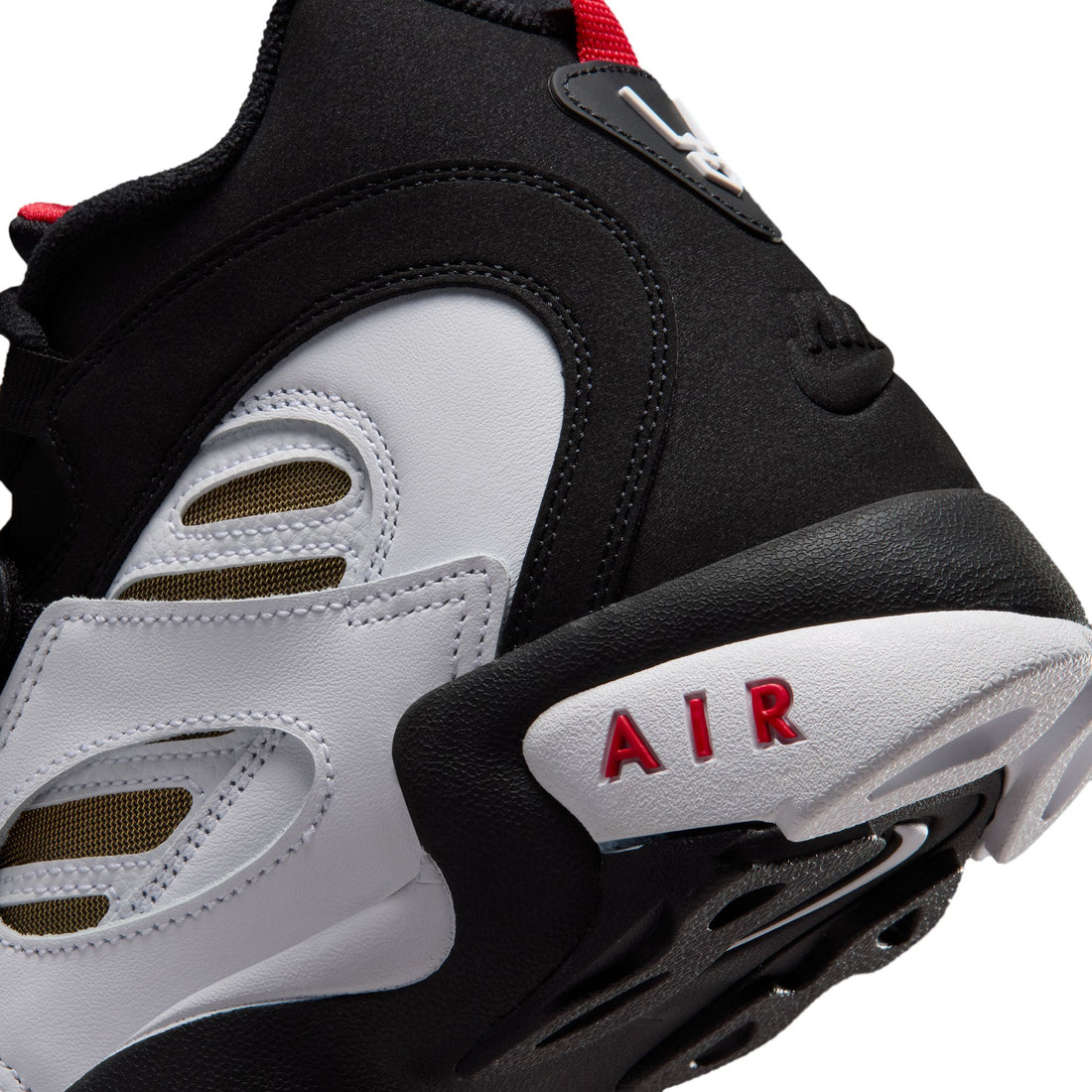 Nike Air Diamond Turf II (Black/White/Fire Red)