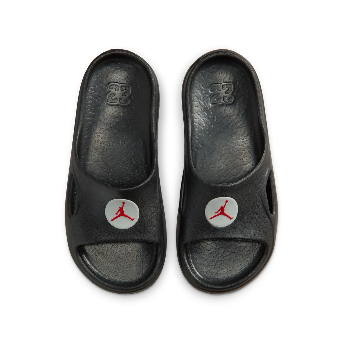 Air Jordan Hydrip Slide GS (Black/University Red/Tech Grey)