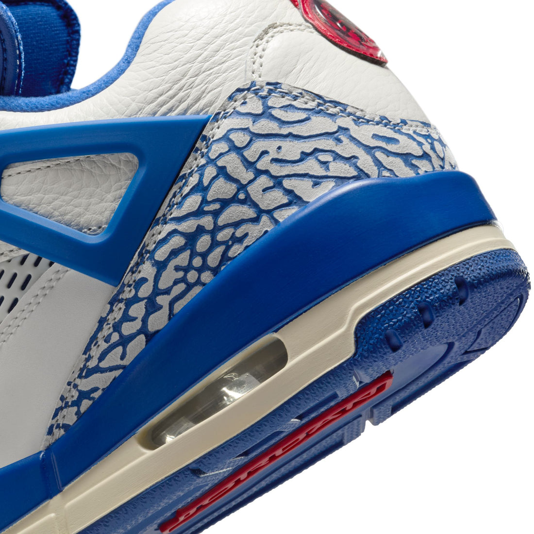Air Jordan Spizike Low (Sail/Stormblue/Varsity Red)