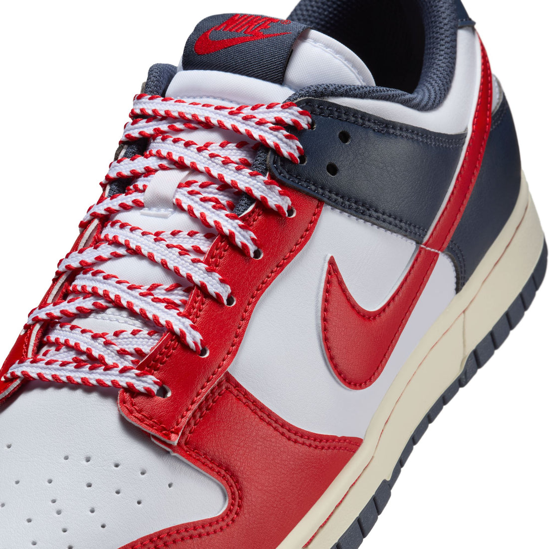 Nike Dunk Low Retro (White/University Red)