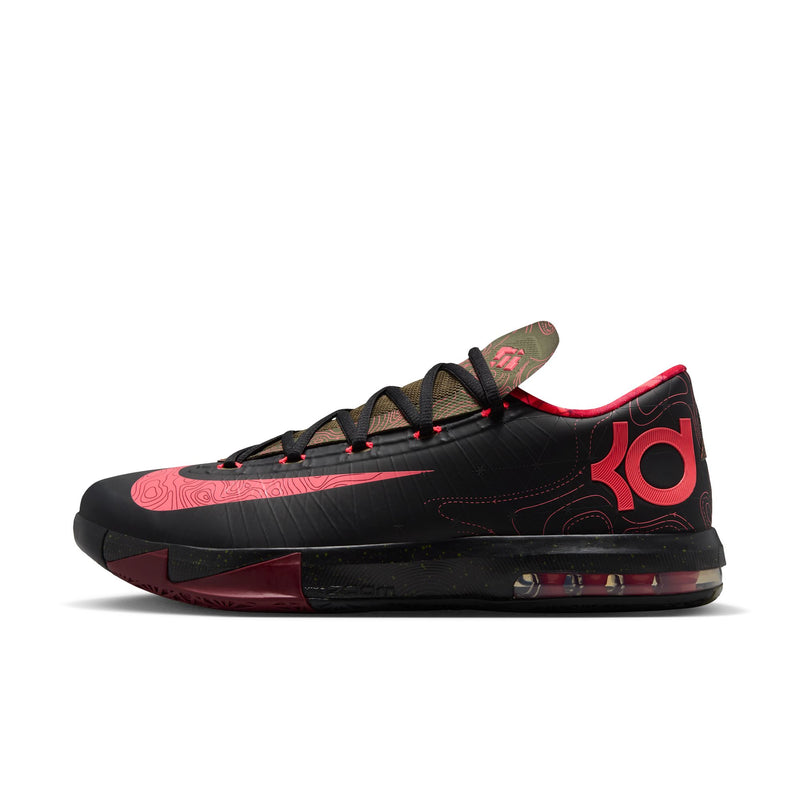 Nike KD VI (Black/Atomic Red/Medium Olive)