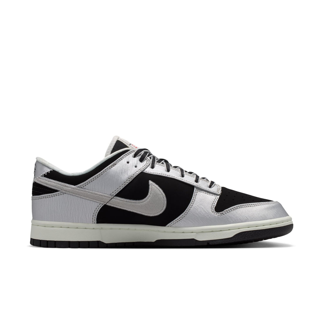 Nike Dunk Low Retro (Metallic Silver/Black)