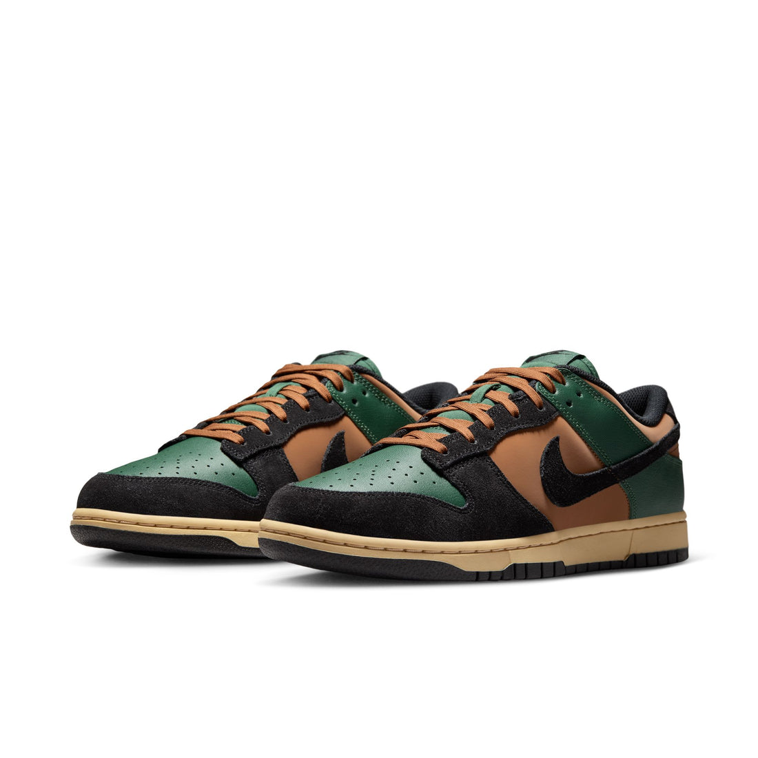 Nike Dunk Low (Fir/Black/LT British Tan)