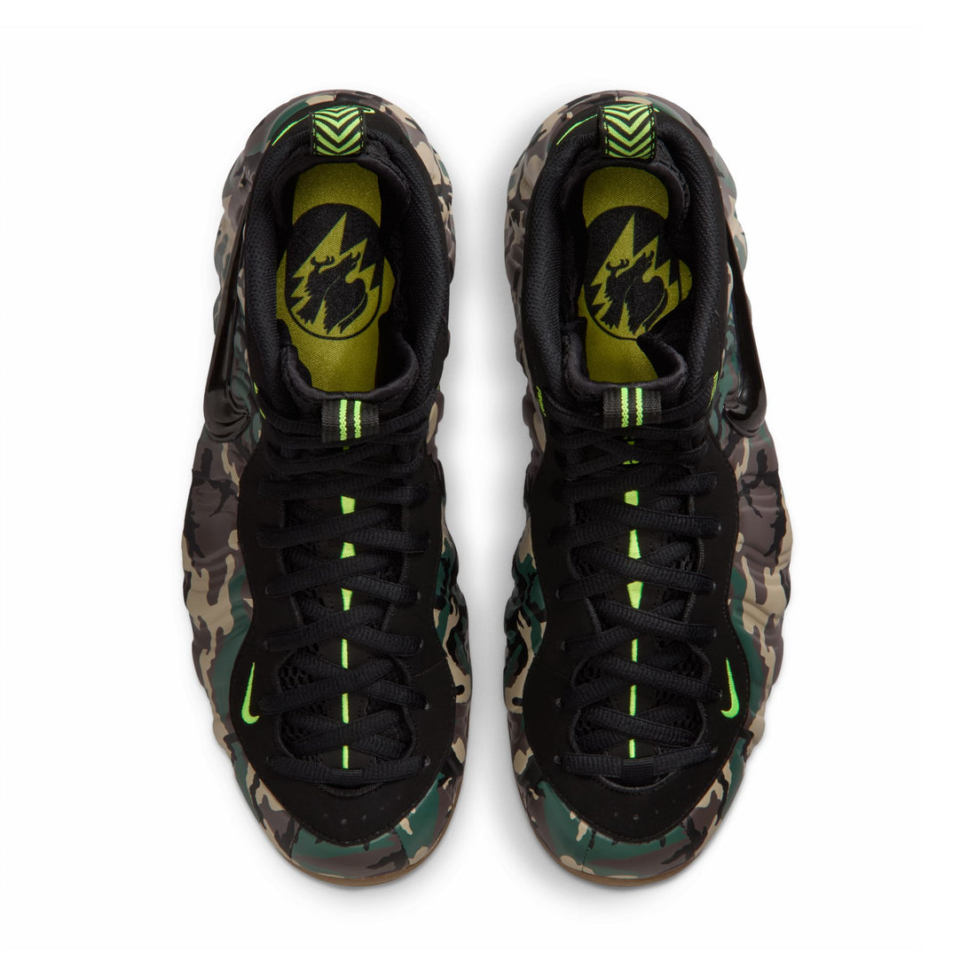 Nike Air Foamposite Pro Premium (Black/Voltage Green/Gum Dark Brown)