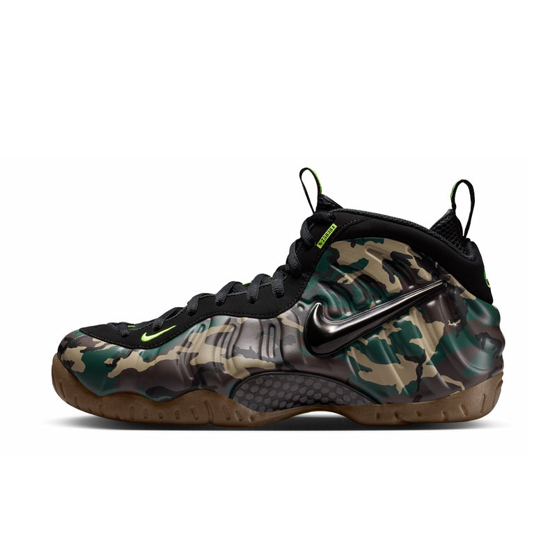 Nike Air Foamposite Pro Premium (Black/Voltage Green/Gum Dark Brown)
