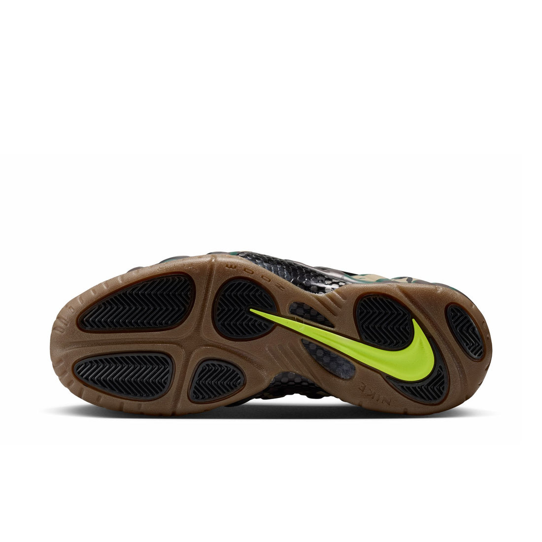 Nike Air Foamposite Pro Premium (Black/Voltage Green/Gum Dark Brown)