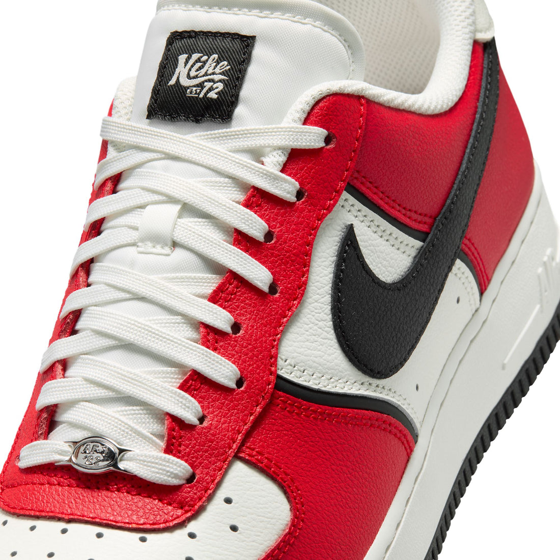 Nike Air Force 1 '07 LV8 (University Red/Black/Sail)