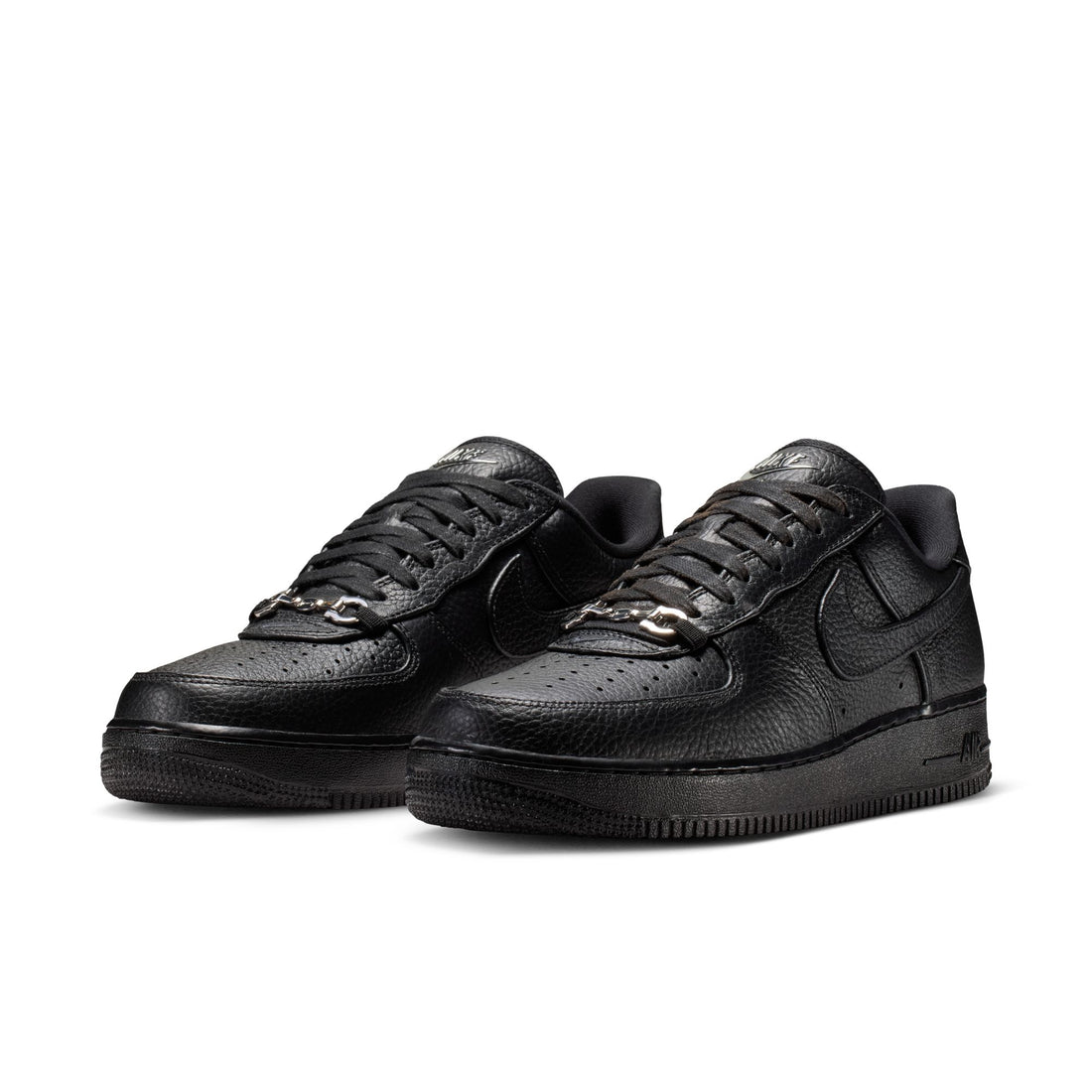 Air Force 1 Low Retro PRM (Black/Black/Metallic Silver)