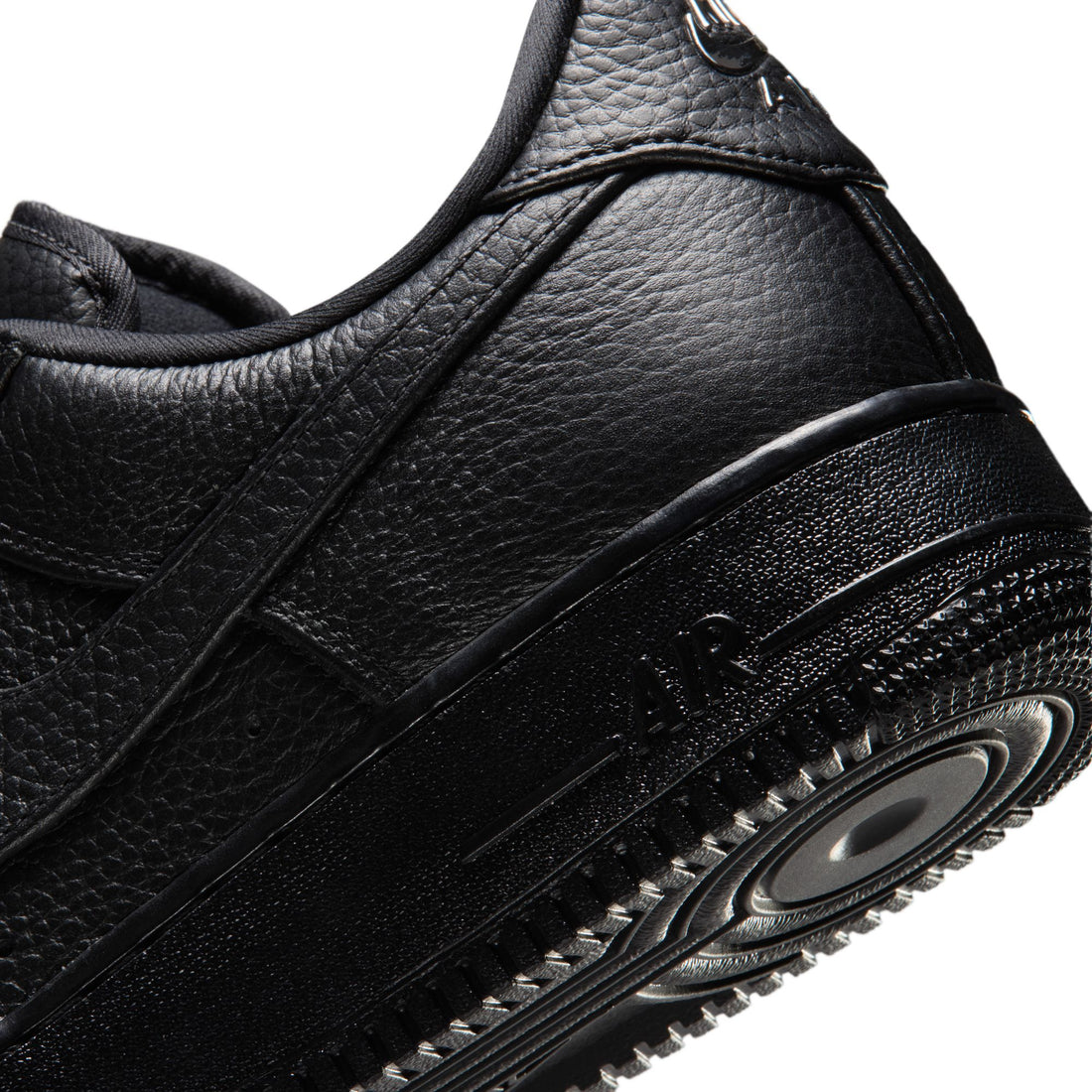 Air Force 1 Low Retro PRM (Black/Black/Metallic Silver)