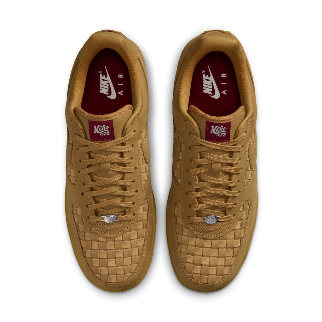 Nike Air Force 1 Retro PRM ESS (Wheat/Wheat/Sail/Team Red)
