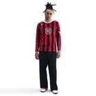 Nike Total 90 Dri-FIT Long-Sleeve Soccer Top (Red/Black)