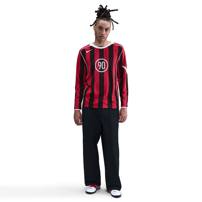 Nike Total 90 Dri-FIT Long-Sleeve Soccer Top (Red/Black)