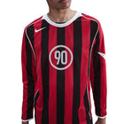 Nike Total 90 Dri-FIT Long-Sleeve Soccer Top (Red/Black)