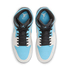 Air Jordan 1 Mid SE (Summit White/Blue Chill/Black)