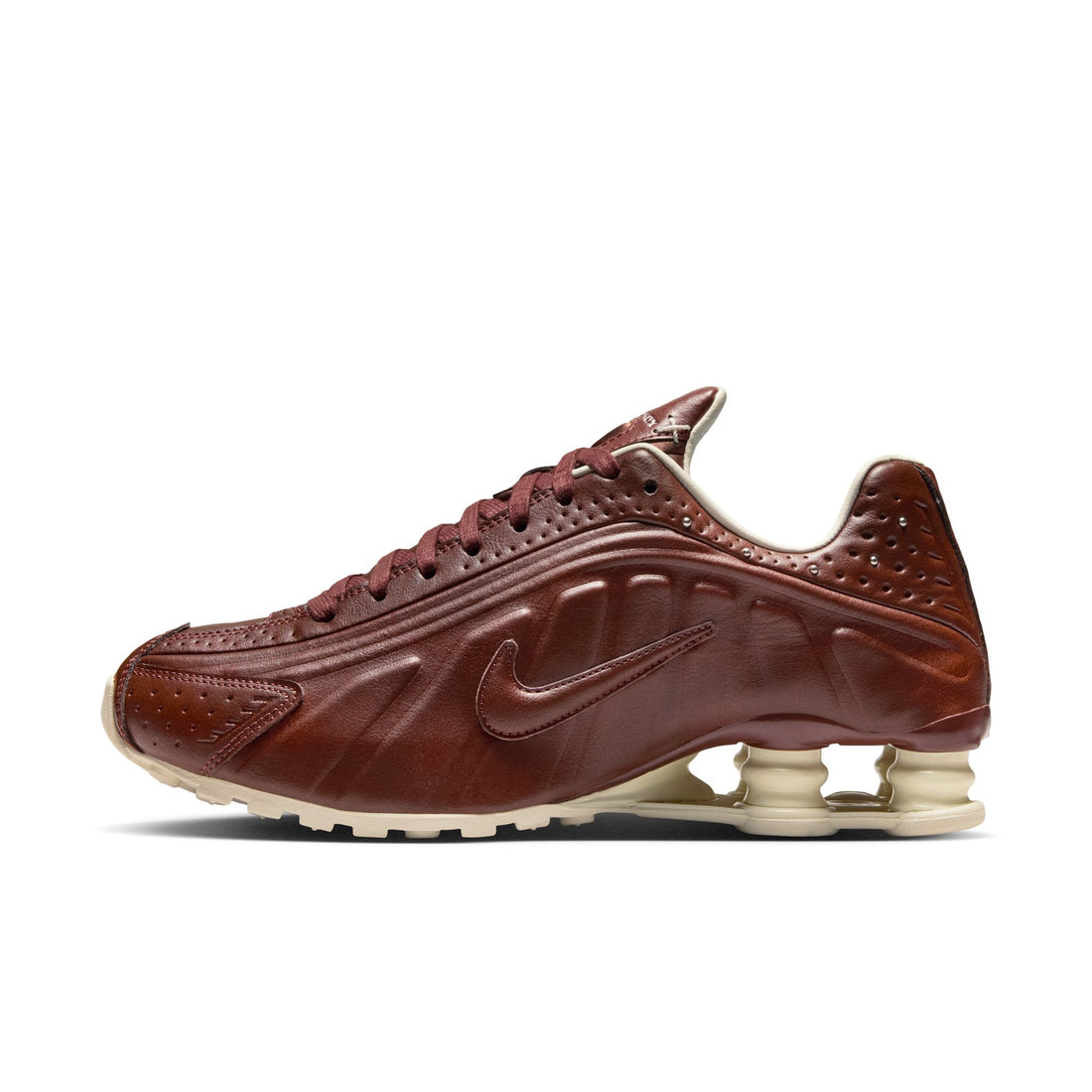 WMNS Nike Shox R4 (Dark Pony/Dark Pony/Pearl)