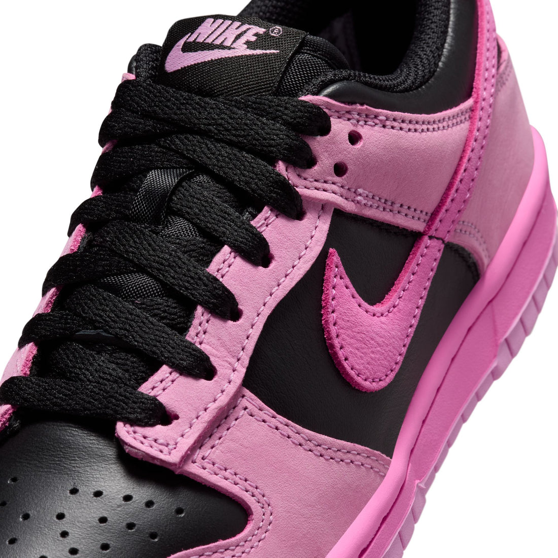 Nike Dunk Low SE GS (Pink Rise/Playful Pink/Black)