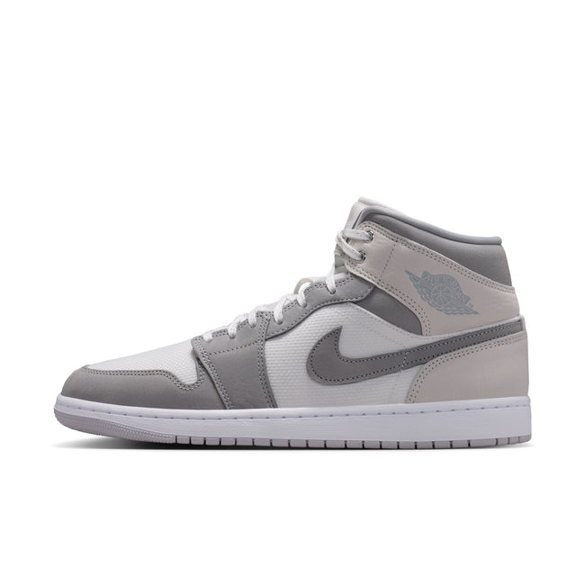 Air Jordan 1 Mid SE (Summit White/LT Smoke Grey/Phantom/Sail)