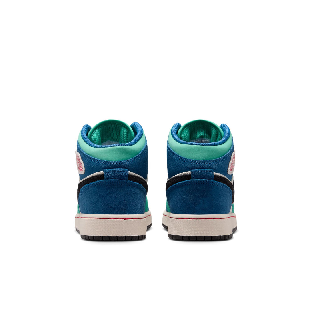 Air Jordan 1 Mid SE GS (Chalk/University Red/True Blue)