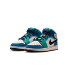 Air Jordan 1 Mid SE GS (Chalk/University Red/True Blue)