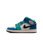 Air Jordan 1 Mid SE GS (Chalk/University Red/True Blue)