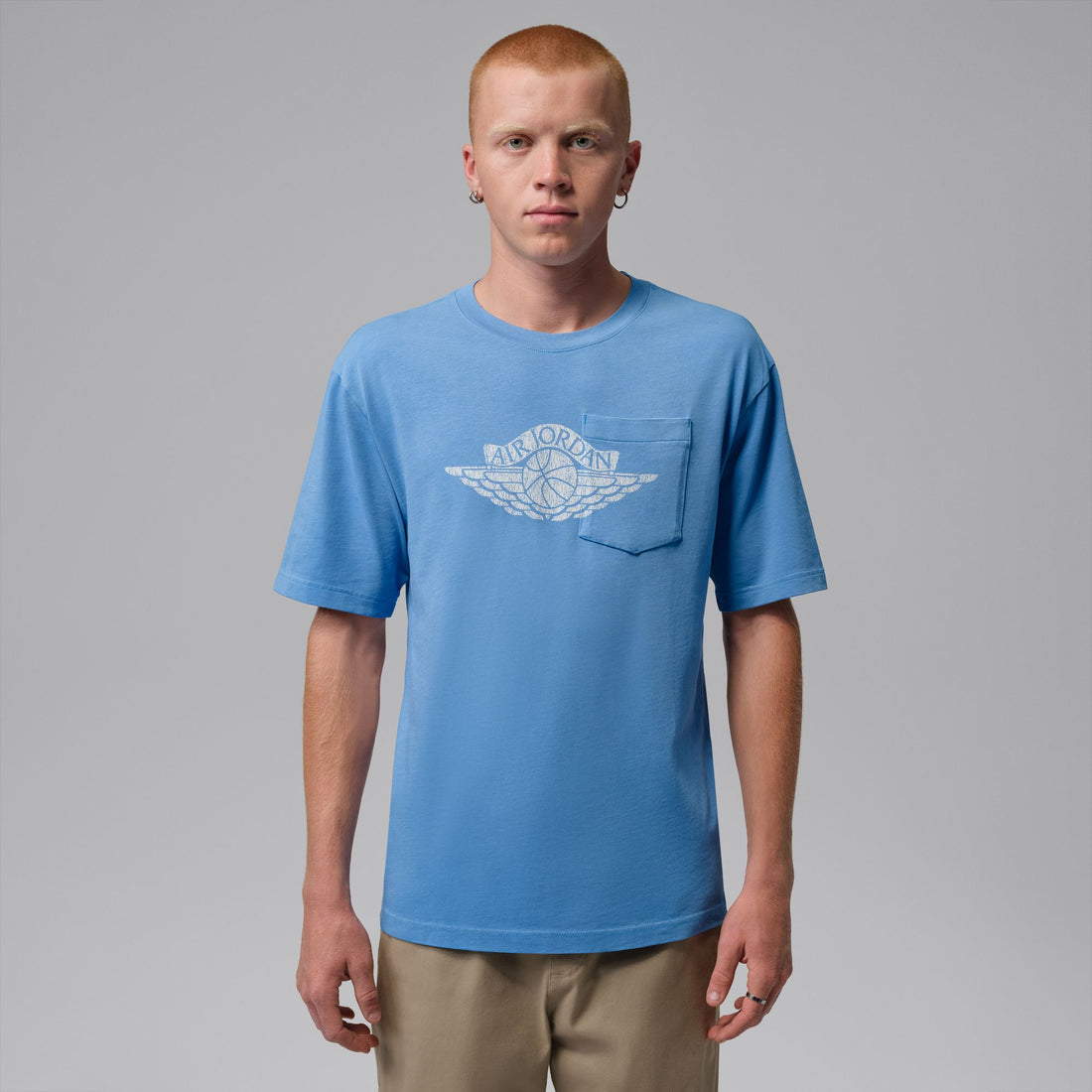 Jordan Flight Essentials Pocket T-Shirt (Blue)