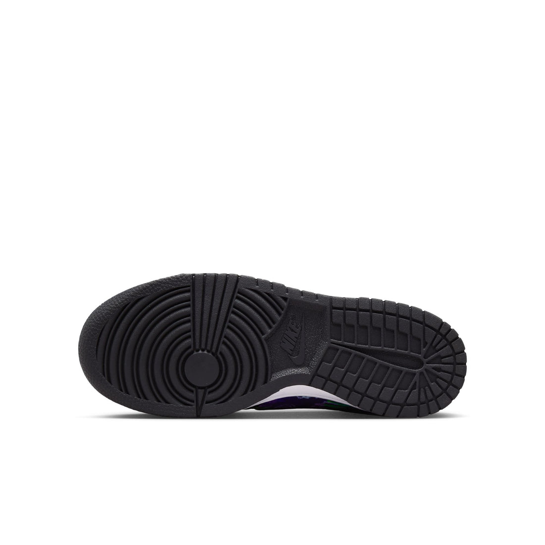 Nike Dunk Low GS (MULTI-COLOR/BLACK-VIVID PURPLE)
