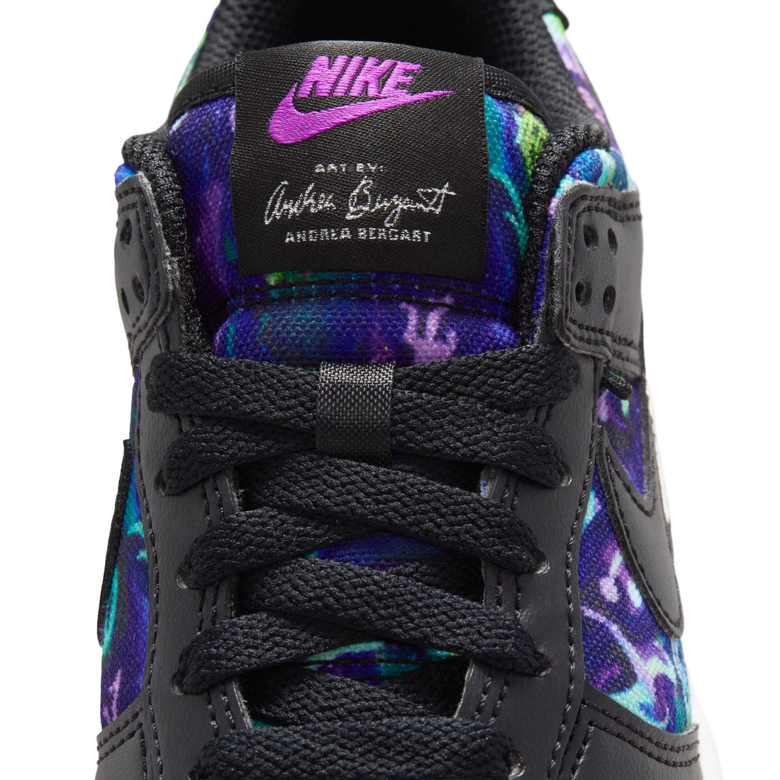 Nike Dunk Low GS (MULTI-COLOR/BLACK-VIVID PURPLE)