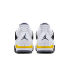 Air Jordan 4 Retro (White/Tour Yellow/Dark Blue Grey/Black)