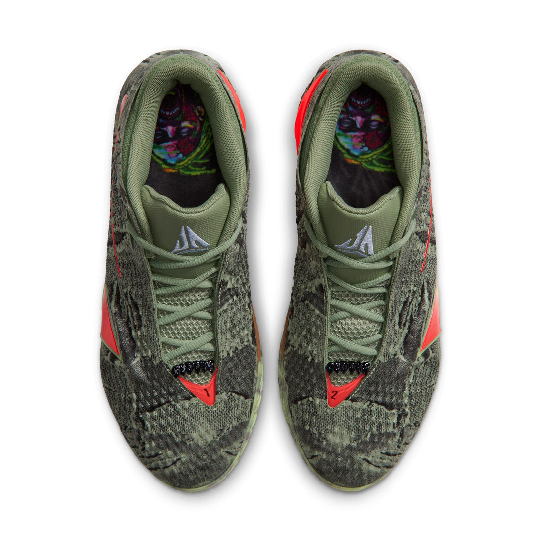 Nike Ja 4 Halloween (Oil Green/Bright Crimson)