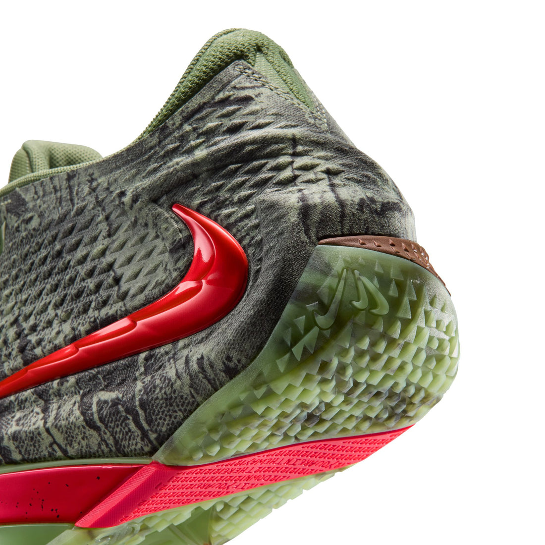 Nike Ja 4 Halloween (Oil Green/Bright Crimson)