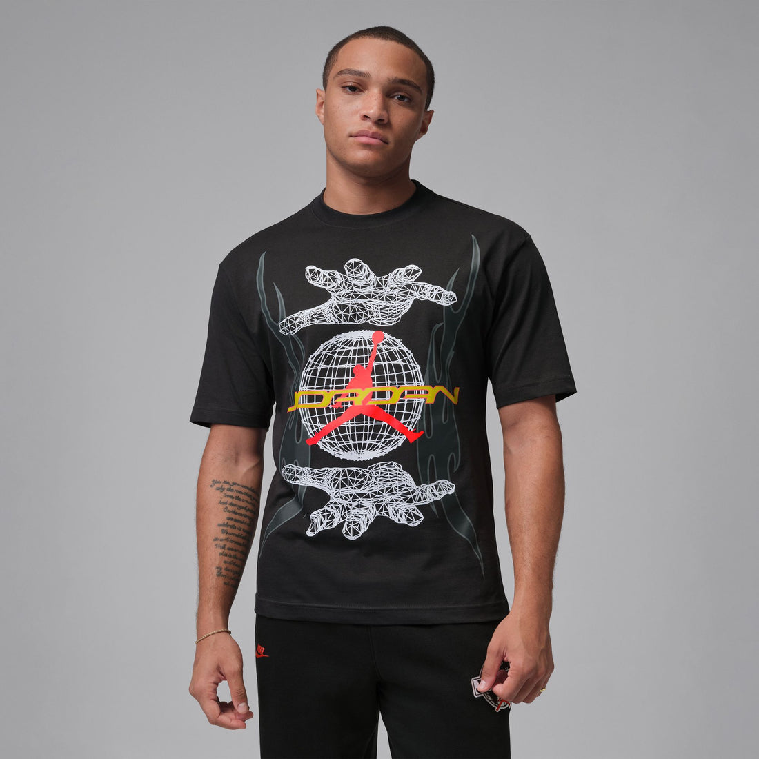 Air Jordan "Worldwide" Graphic Shirt (Black)