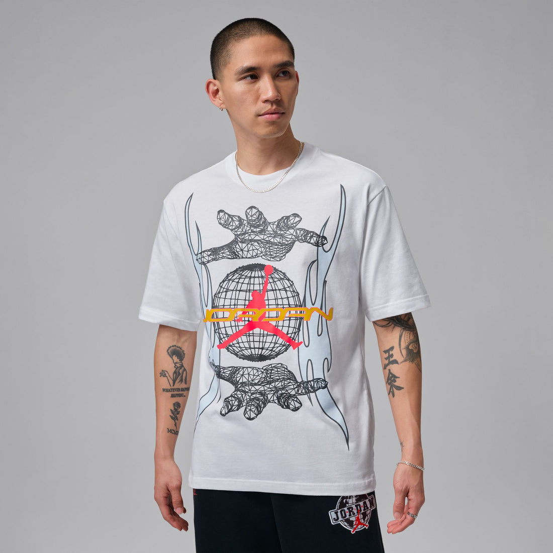 Air Jordan "Worldwide" Graphic Shirt (White)