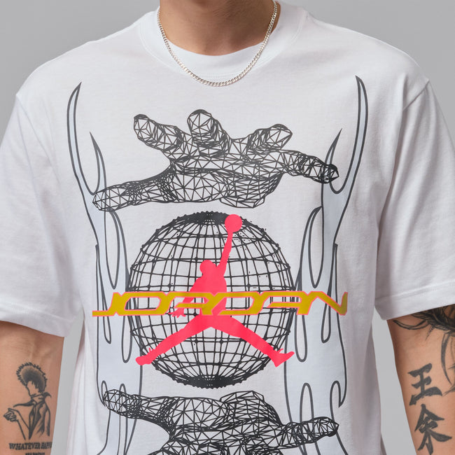 Air Jordan "Worldwide" Graphic Shirt (White)