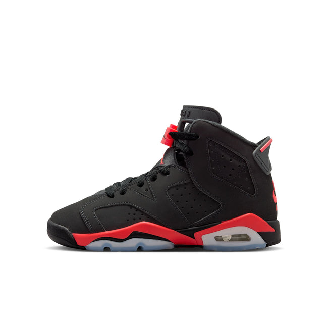 Air Jordan 6 Retro GS (Black/LT Crimson)