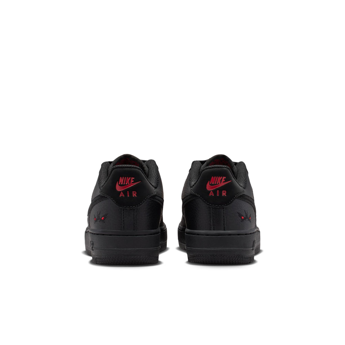 Nike Air Force 1 LV8 (BLACK/BLACK-UNIVERSITY RED)