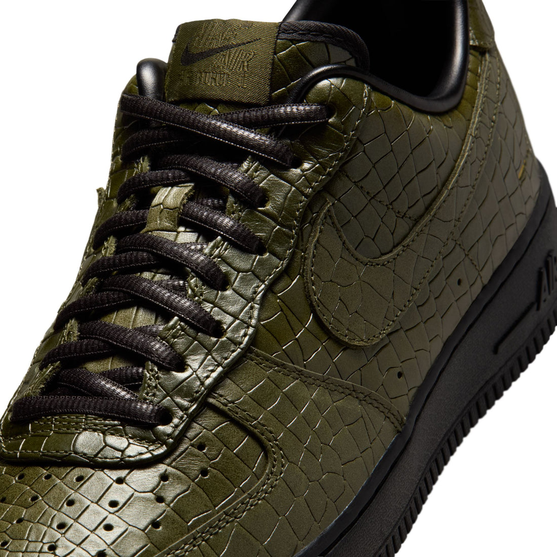 Nike Air Force 1 Low '07 PRM (Cargo Khaki/Cargo Khaki/Black)