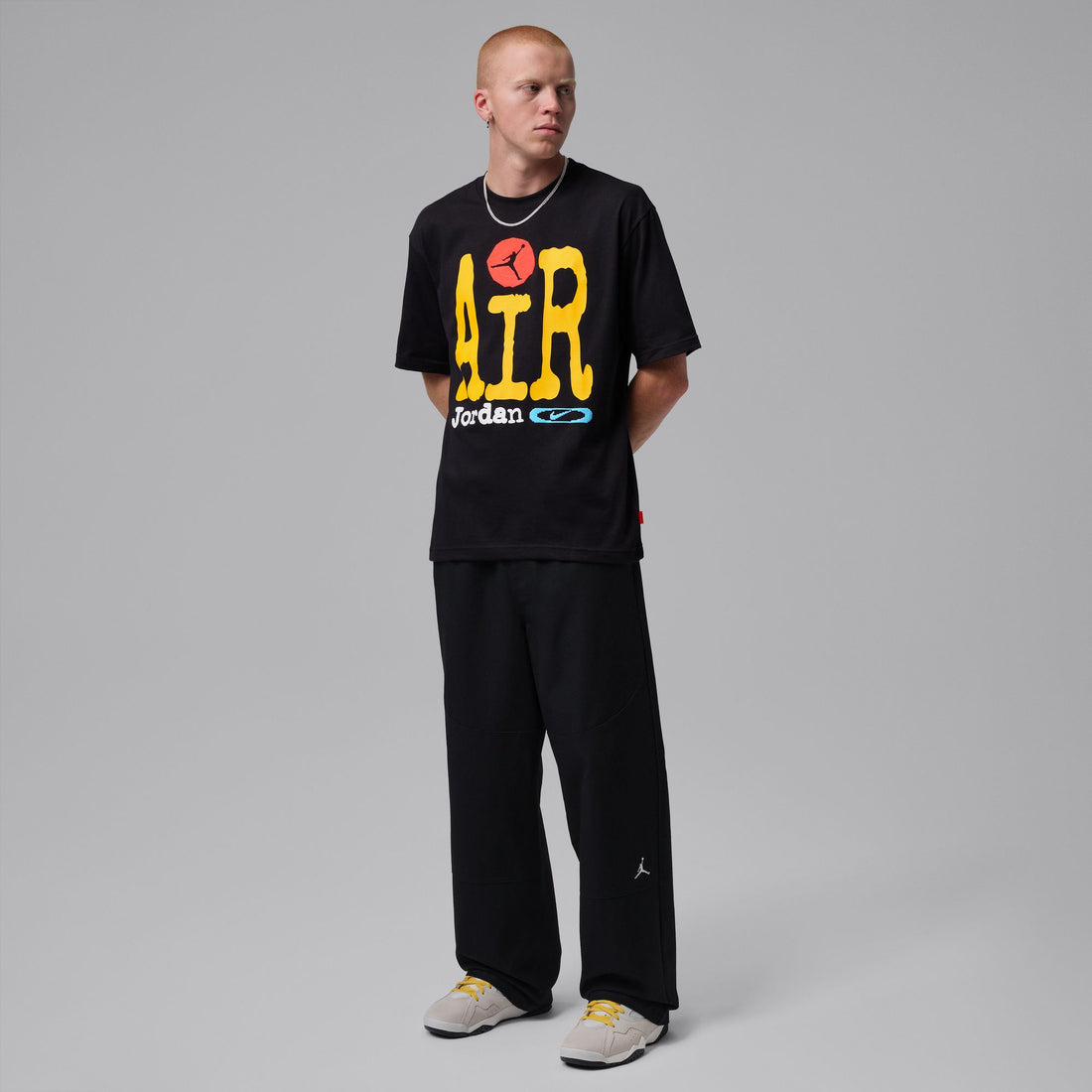 Air Jordan Big Bold AiR Graphic Tee (Black)