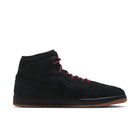 Air Jordan 1 Mid SE (Black/Team Red/Gum Med Brown)