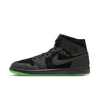 Air Jordan 1 Mid SE (Black/Black/Sequoia)