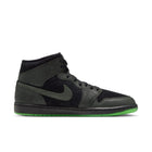 Air Jordan 1 Mid SE (Black/Black/Sequoia)