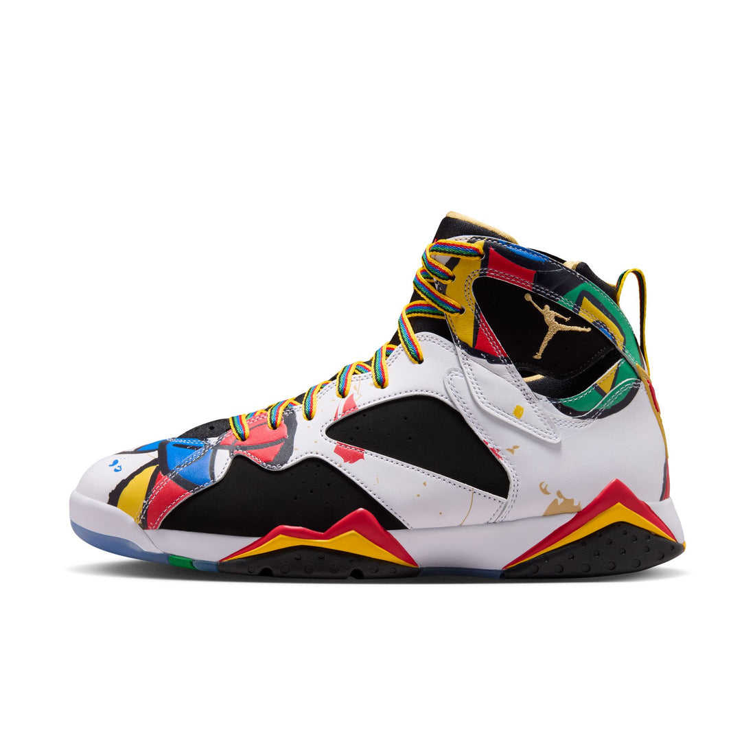 Air Jordan 7 Retro BB (White/Metallic Gold/Sport Red)