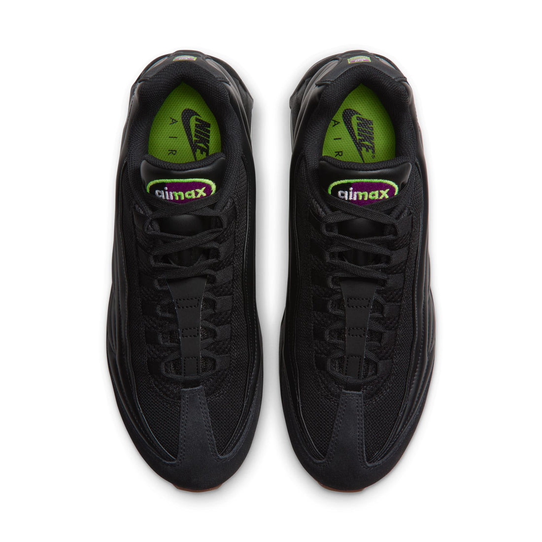Nike Air Max 95 Big Bubble PRM (Black/White/Medium Gum/Volt)